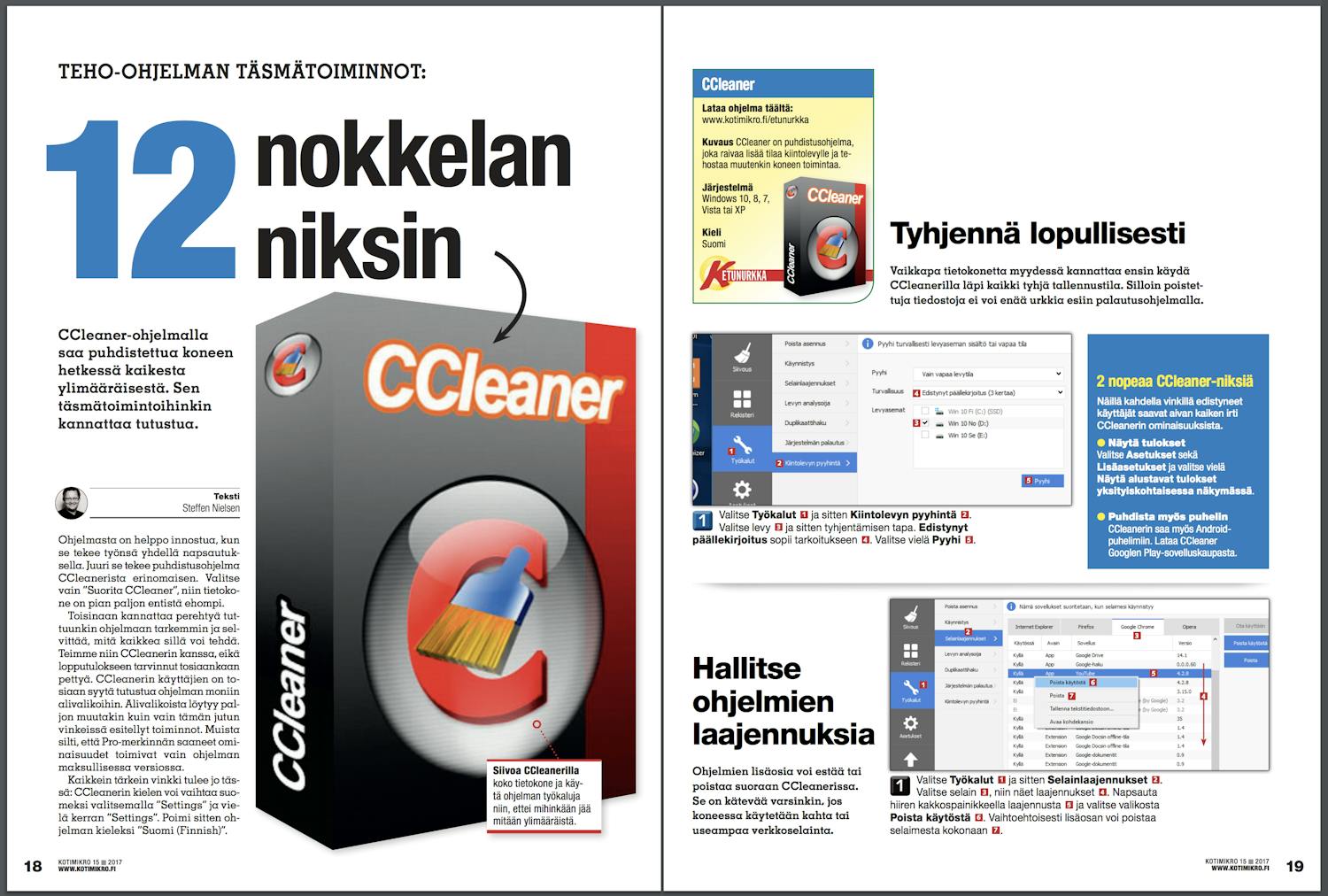 CCleaner free download ilmainen